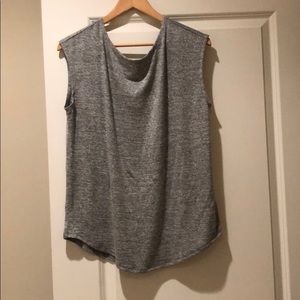 Light grey top